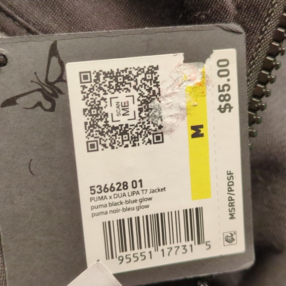 Puma Crop Jacket NWT Size Large - Picture 7 of 7